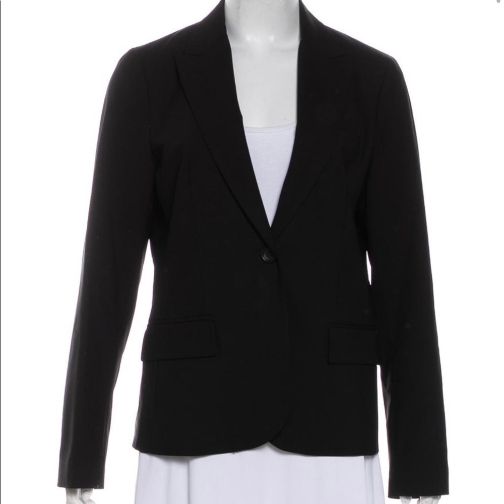 THEORY Wool Peak-Lapel Blazer